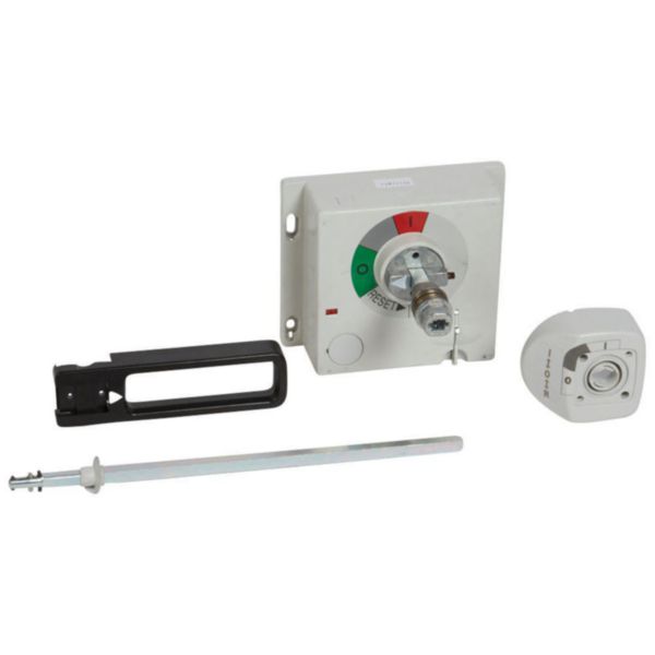 Commande rotative standard déportée sur porte IP55 pour DPX³1600 - noir