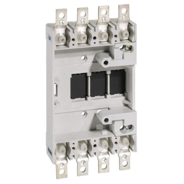 Base prises avant pour DPX250 4P seul rendu extractible par alvéoles