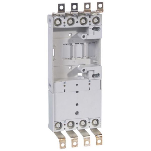 Base prises avant pour DPX250 4P avec différentiel aval rendu extractible par alvéoles