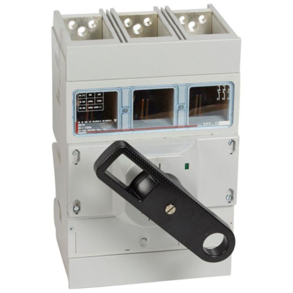 Interrupteur-sectionneur DPX-IS1600 à déclenchement avec commande frontale - 3P - 1600A