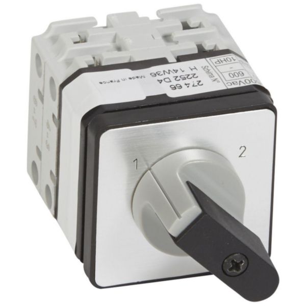 Commutateur à cames inverseur sans position arrêt PR17 - 2P - 4 contacts - fixation par vis sur porte - Page 20