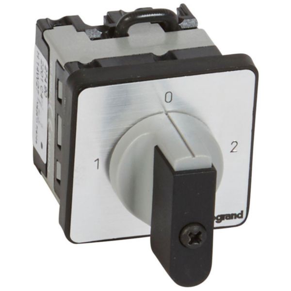 Commutateur à cames inverseur avec position arrêt 90° PR12 - 1P - 2 contacts - fixation par vis sur porte - Page 23