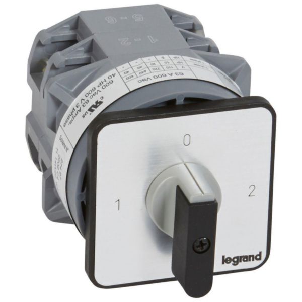 Commutateur à cames inverseur avec position arrêt 90° PR63 - 2P - 4 contacts - fixation par vis sur porte - Page 20