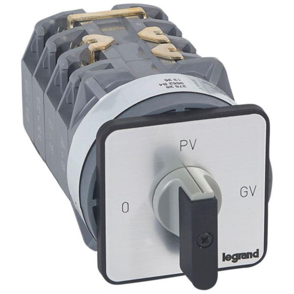 Commutateur à cames moteur triphasé démarreur 1 sens de marche 2 vitesses PR40 - 8 contacts - fixation par vis sur porte - Page 21