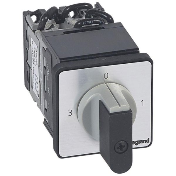 Commutateur à cames 3 directions avec position arrêt manette PR12 - 2P - fixation centrale Ø22 sur porte - Page 12