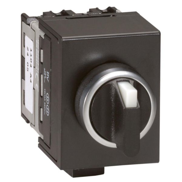 Commutateur à cames interrupteur arrêt/marche tête de commande à manette Ø22 PR12 - 4P - fixation centrale Ø22 sur porte - Page 23