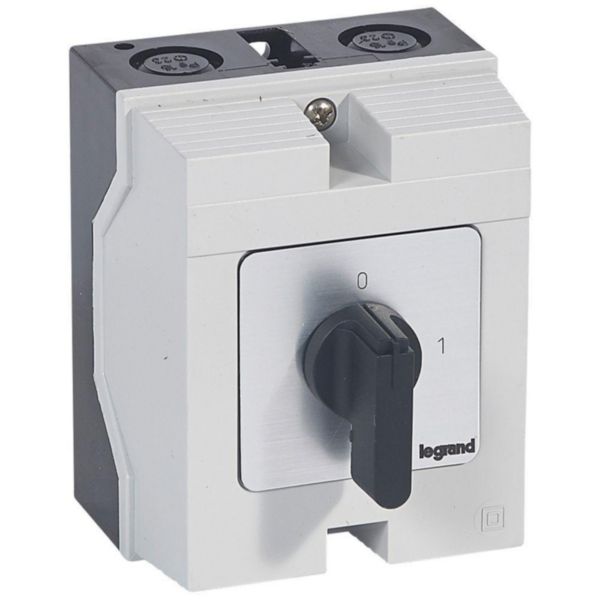 Commutateur à cames interrupteur marche/arrêt PR17 - 2P - 2 contacts - boîtier 96x120mm