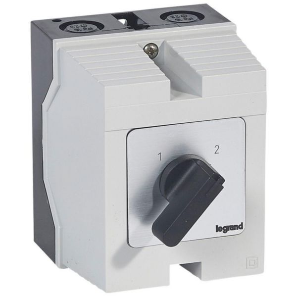 Commutateur à cames inverseur sans position arrêt PR26 - 4P - 8 contacts - boîtier 96x120mm