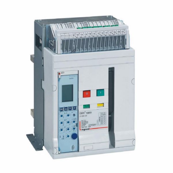 Disjoncteur ouvert fixe DMX³1600 pouvoir de coupure 50kA 415V~ - 3P - 800A