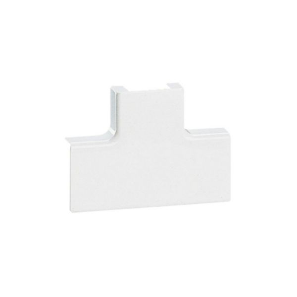 Dérivation en T à plat pour moulure DLPlus 40x20mm - blanc