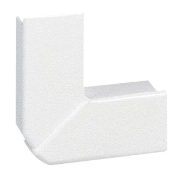 Angle plat variable pour moulure DLPlus 20x12,5mm - blanc