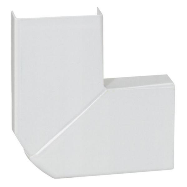 Angle plat variable pour moulure DLPlus 32x12,5mm - blanc