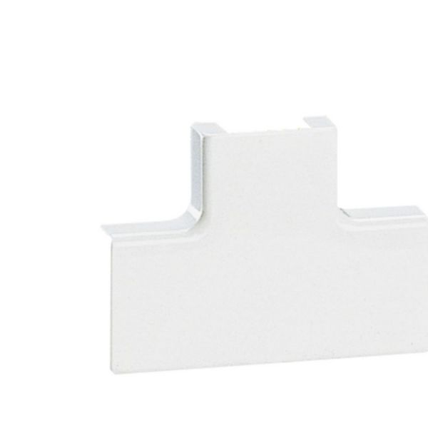 Dérivation en T à plat pour moulure DLPlus 32x12,5mm - blanc