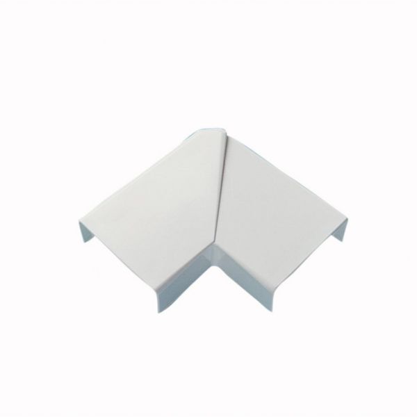 Angle plat variable pour moulure DLPlus 32x20mm - blanc