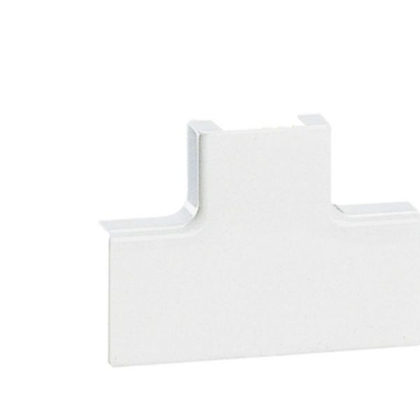 Dérivation en T à plat pour moulure DLPlus 32x20mm - blanc