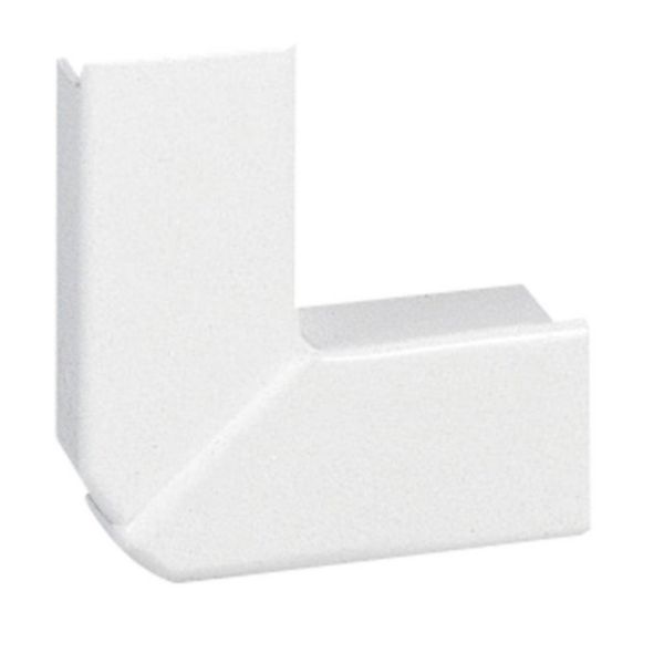 Angle plat variable pour moulure DLPlus 40x20mm - blanc