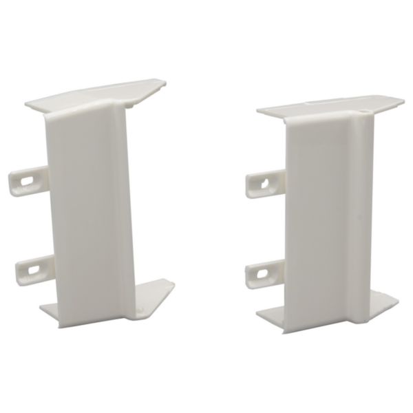 Angle intérieur variable pour moulure DLPlus 60x20mm - blanc