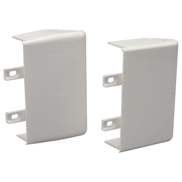 Angle extérieur variable pour moulure DLPlus 60x20mm - blanc