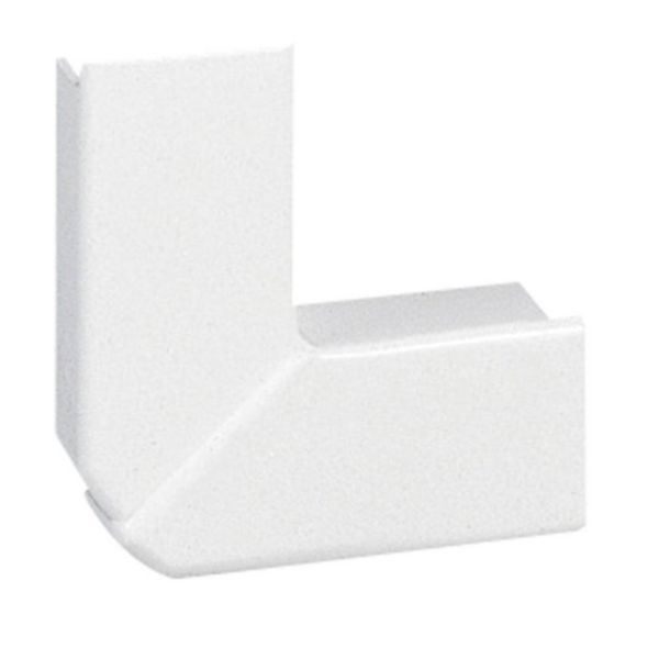 Angle plat variable pour moulure DLPlus 60x20mm - blanc