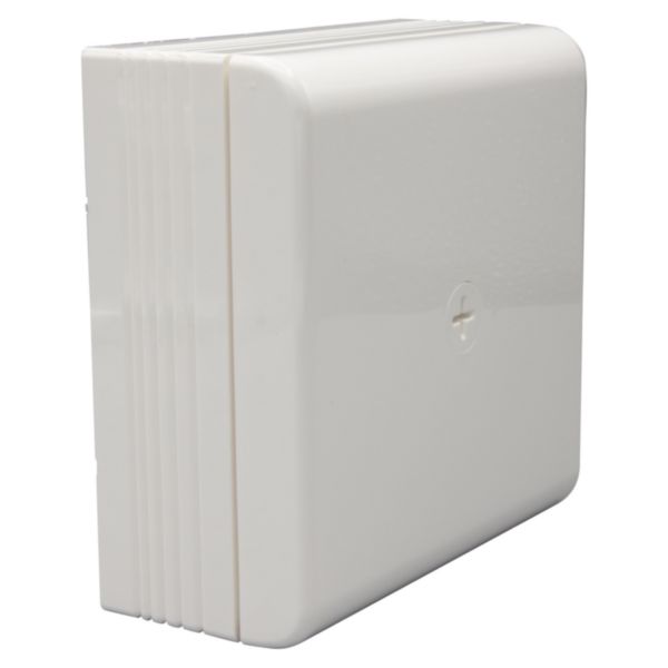 Boîte de dérivation saillie 110x110x50mm pour moulure DLPlus - blanc