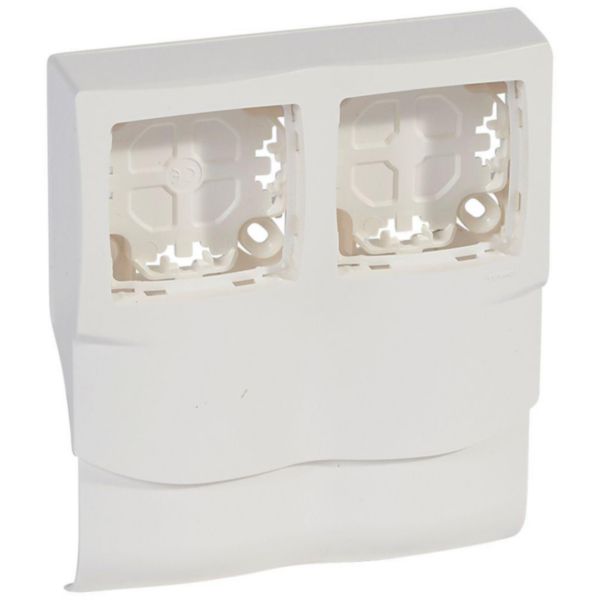 Cadre Appareillage saillie 2 postes pose le long des plinthes DLPlus épaisseur 20mm - blanc - Page 15