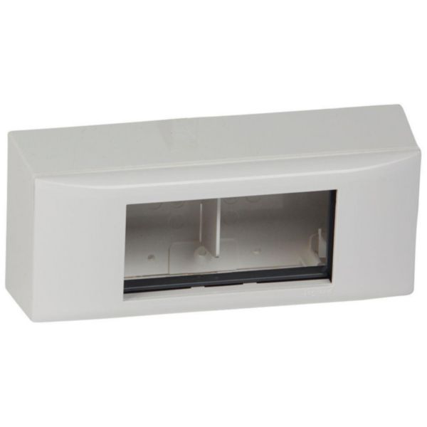 Cadre Mosaic 4 modules pour toutes moulures DLPlus - blanc