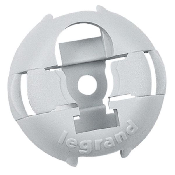 Embase grise RAL7035 fixable par cloueur Pulsa 700E ou par vis Ø4mm