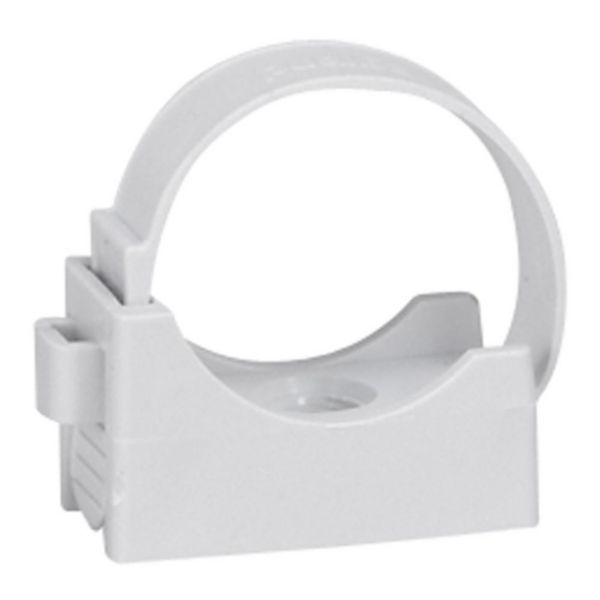Clipsoconduit gris RAL7035 pour conduit IRL Ø25mm