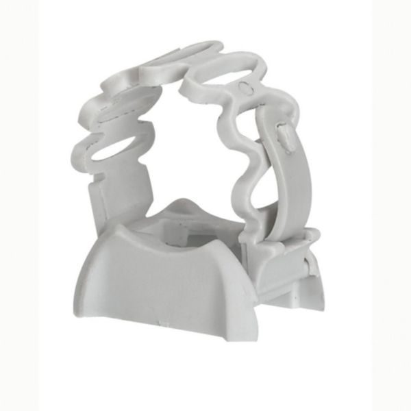 Clipsoconduit gris RAL7035 extensible pour conduit IRLØ20 et Ø25mm