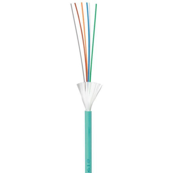 Câble optique OM3 multimode à structure serrée LCS³ pour intérieur ou extérieur 6 fibres