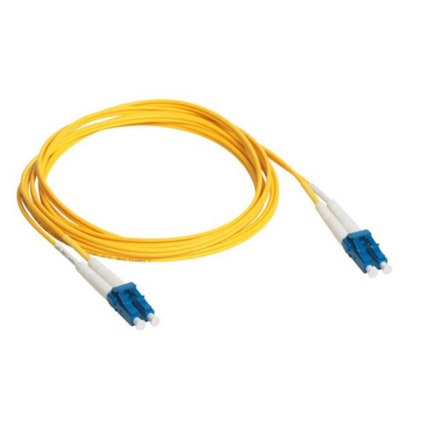 Cordon optique OS1/OS2 ( UPC ) monomode LCS³ duplex LC/LC - longueur 0,5m