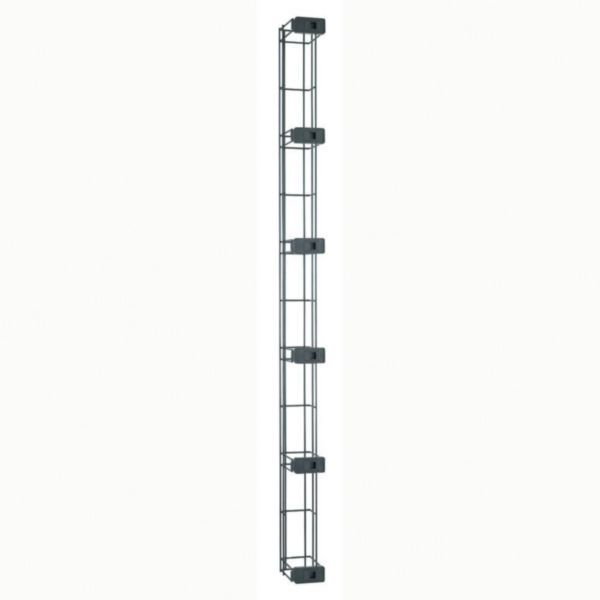 Grille de gestion des cordons pour armoire Altis 19pouces et LCS³ largeur 800mm - 1560x100x150mm