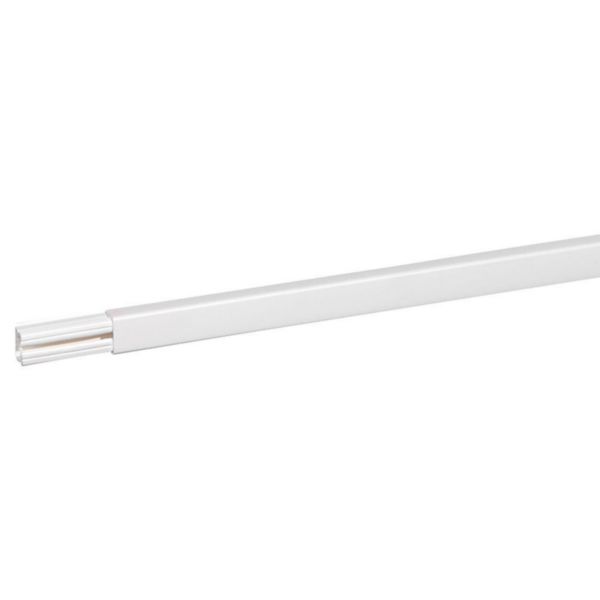 Moulure DLPlus 20x12,5mm - 1 compartiment - longueur 3m - blanc