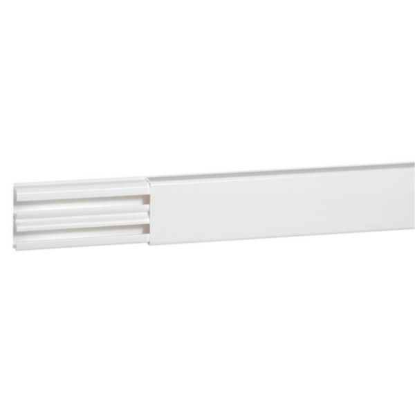 Moulure DLPlus 32x12,5mm 2 compartiments longueur 3m - blanc