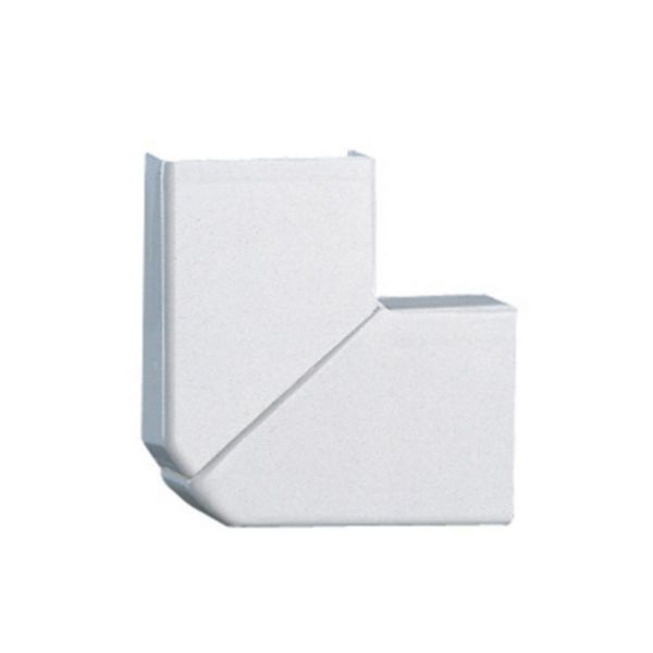 Angle plat variable pour moulure DLPlus 40x12,5mm - blanc