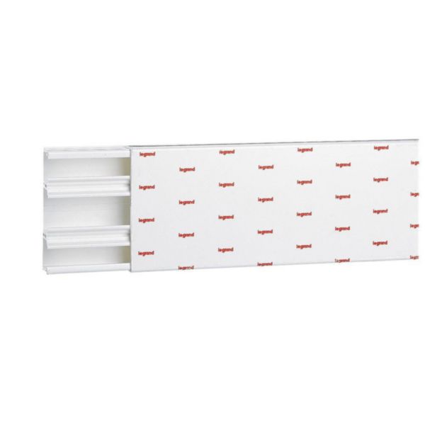 Moulure DLPlus 40x16mm 2 compartiments longueur 3m - blanc