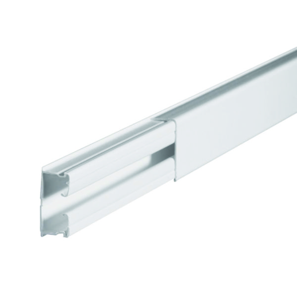 Moulure DLPlus 40x20mm 1 compartiment longueur 3m - blanc