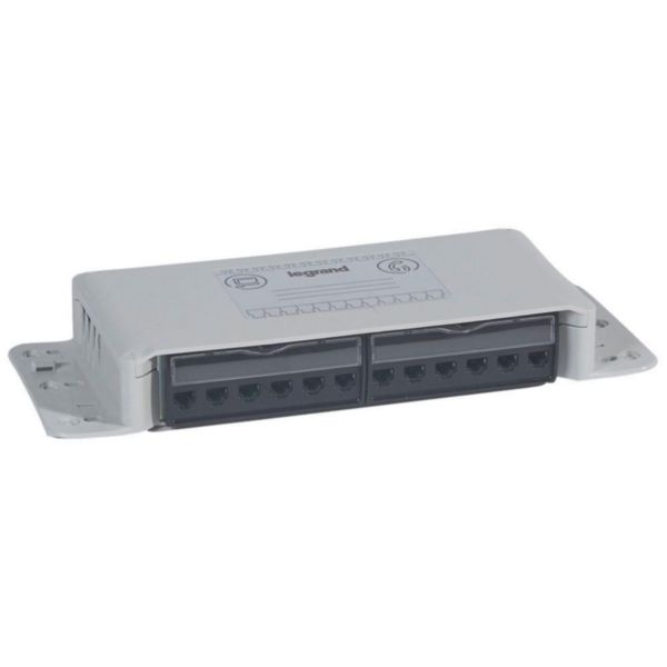 Boîte de distribution de zone équipée catégorie 6 FTP 12 connecteurs RJ45