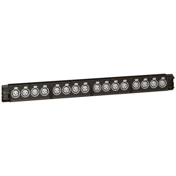 Panneau de brassage 19pouces hdmi femelle 1u - 16 connecteurs