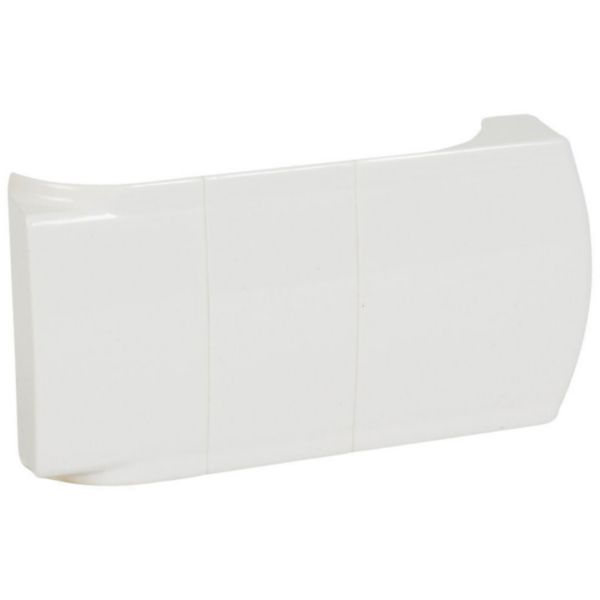 Embout sabot pour plinthe DLPlus hauteur 20mm - blanc