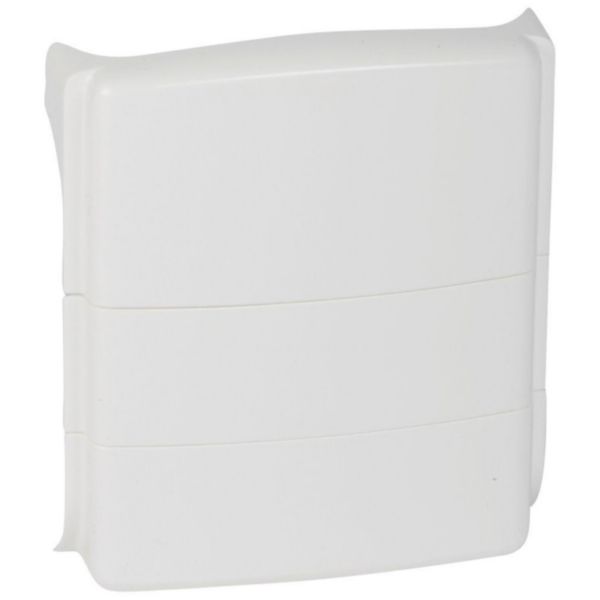 Dérivation en T et angle plat pour plinthe DLPlus hauteur 20mm - blanc