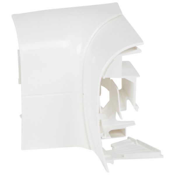 Angle intérieur variable pour plinthe DLP 140x35mm - blanc