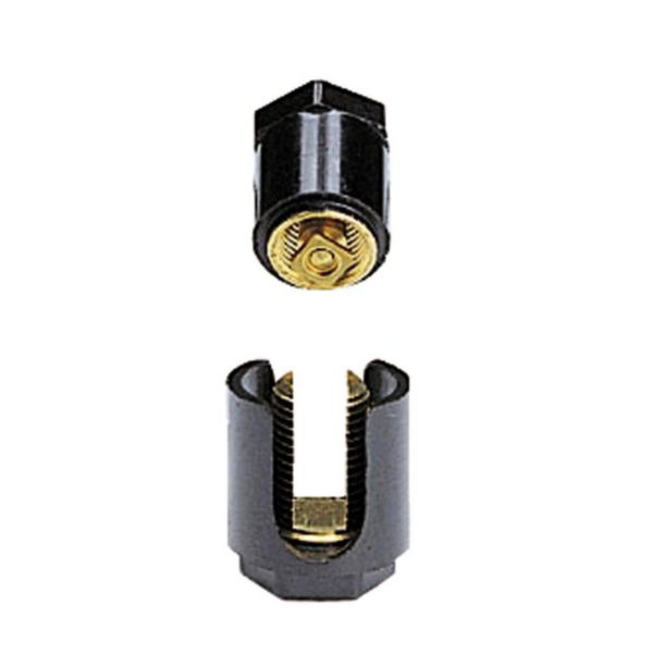 Borne écrou 6 pans sans patte avec capacité par borne 2x16mm²