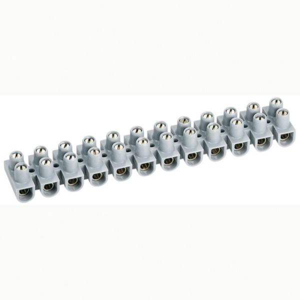 Barrette de connexion Suprem 960 avec capacité assignée 6mm² - gris