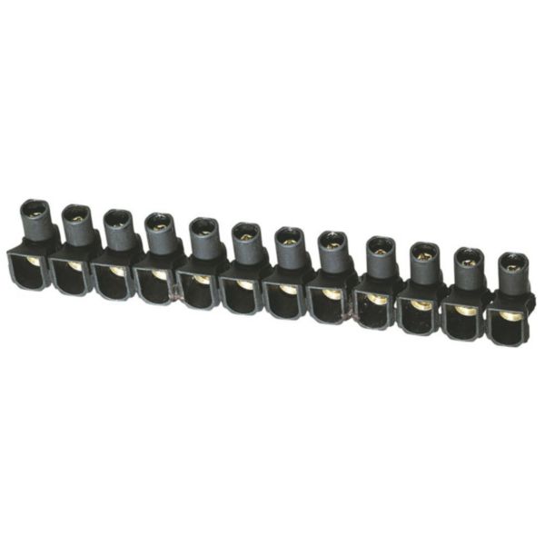 Barrette de connexion Hypo avec capacité assignée 4mm² - noir