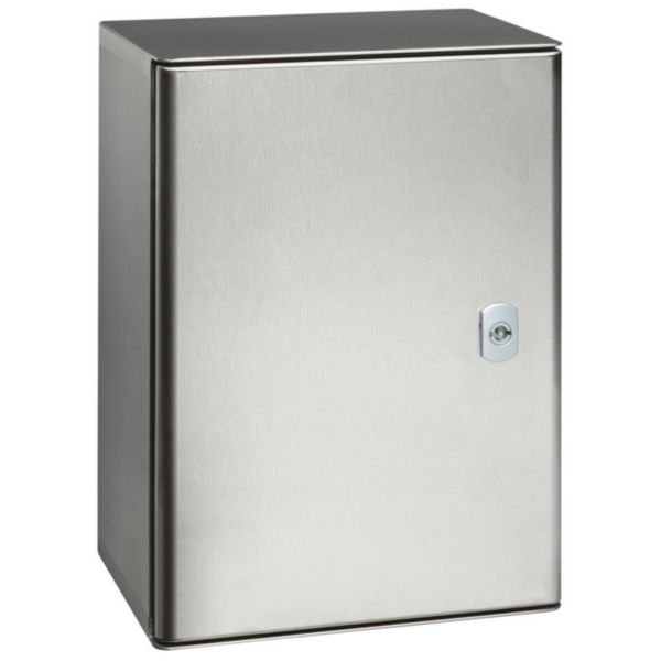 Coffret Atlantic inox 304L vertical avec 1 porte IP66 IK10 - 300x200x160mm