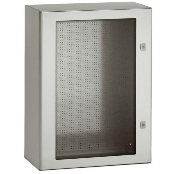 Coffret Atlantic inox 304L avec porte vitrée IP66 IK10 - 1000x800x300mm