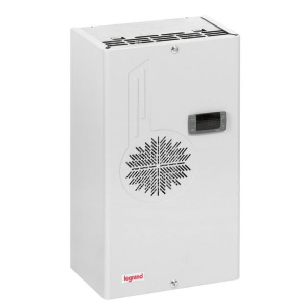 Climatiseur pour installation verticale sur panneau ou porte d'armoire 230V 1 phase - 380W à 240W