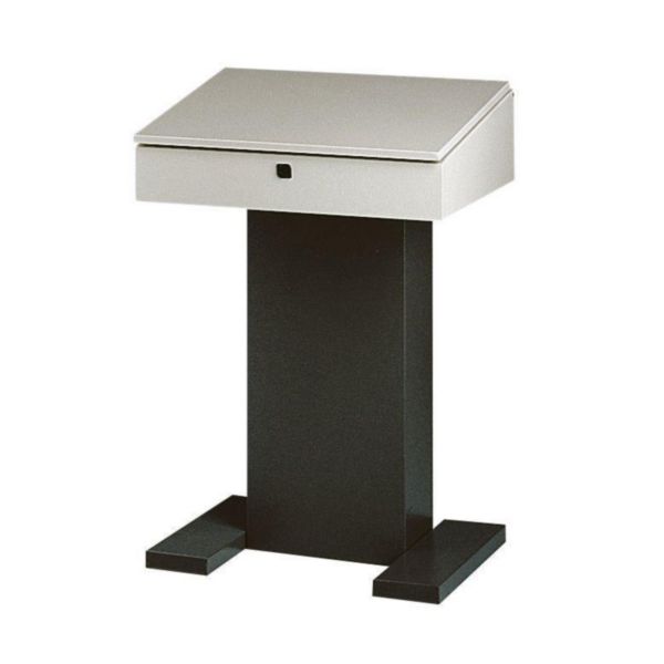Console - pour pupitres - 195x600x455mm - RAL7035