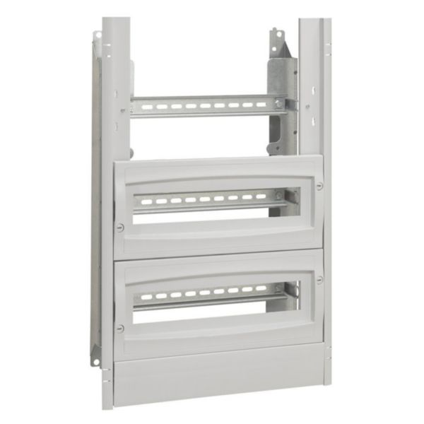 Châssis avec plastron isolant pour coffret 700x500x250mm - RAL7035